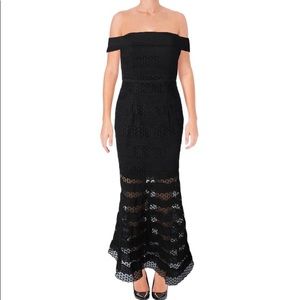 Jarlo off the shoulder evening dress